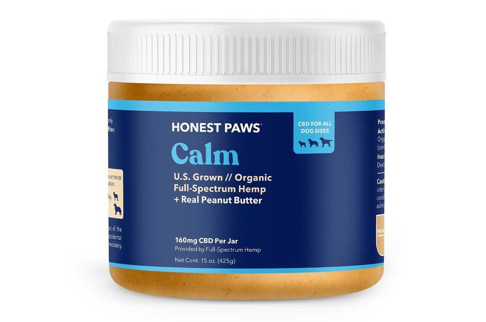 Honest Paws CBD Peanut Butter for Pets